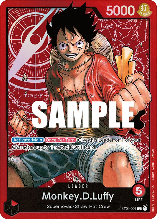 Monkey.D.Luffy ST01-001