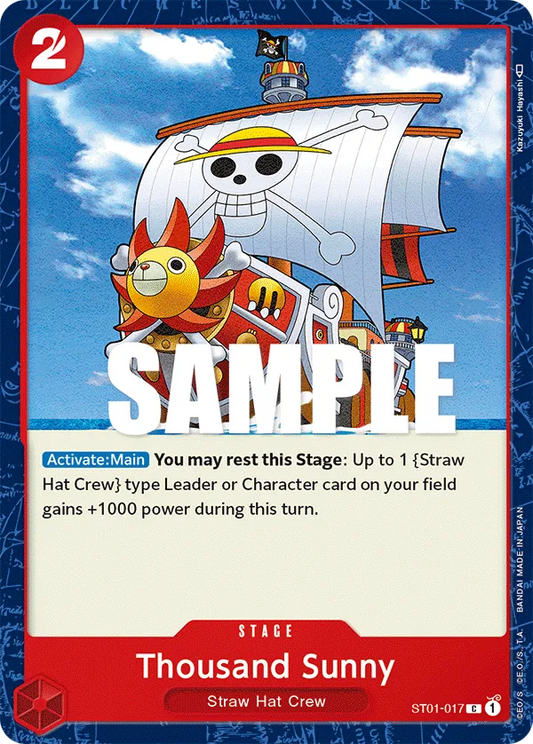 Thousand Sunny ST01-017