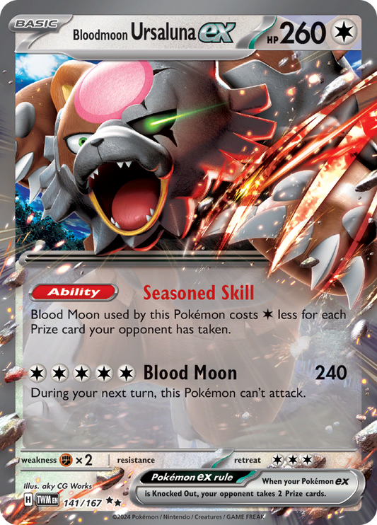 Bloodmoon Ursaluna Ex 141/167