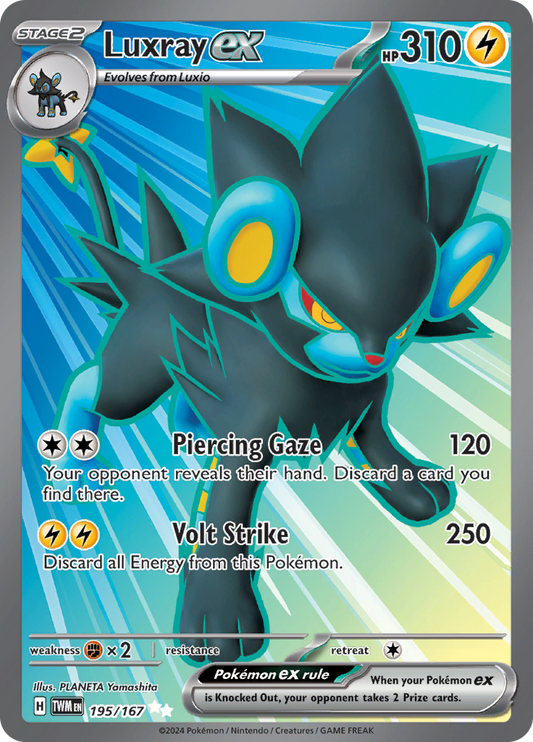 Luxray Ex 195/167