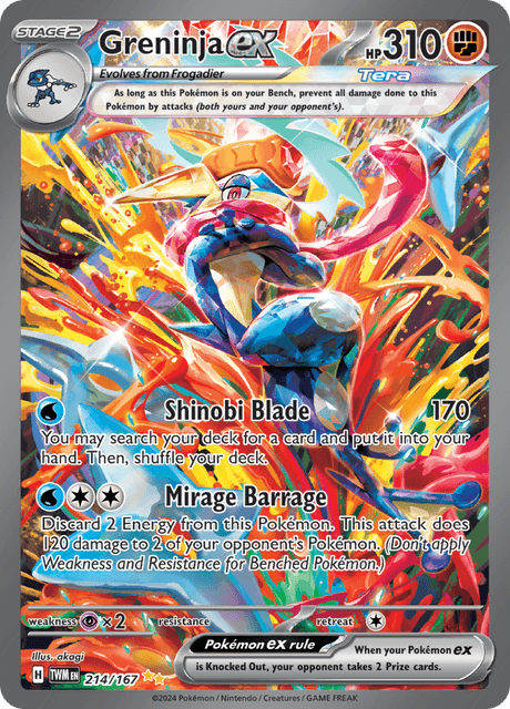 Greninja Ex 214/167