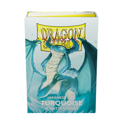 Dragon Shield - Sleeves Japanese Size Matte (60un) "Turquoise"