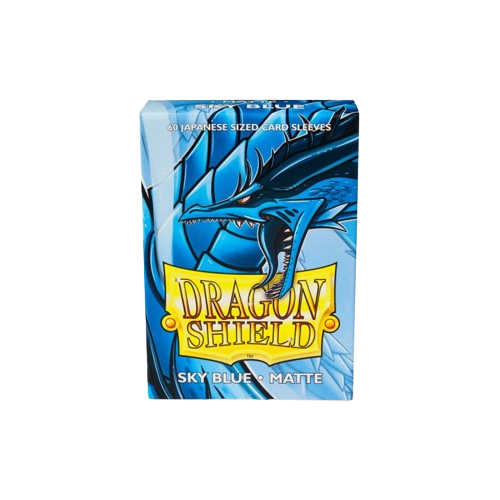 Dragon Shield - Sleeves Japanese Size Matte (60un) "Sky Blue"