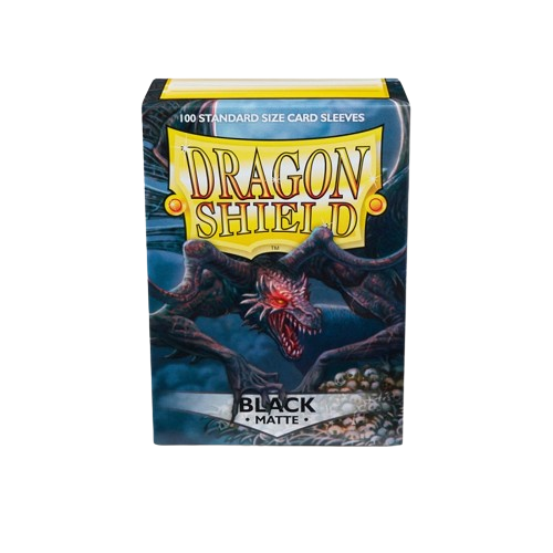 Dragon Shield - Sleeves Standard Size Matte (100un) "Black"